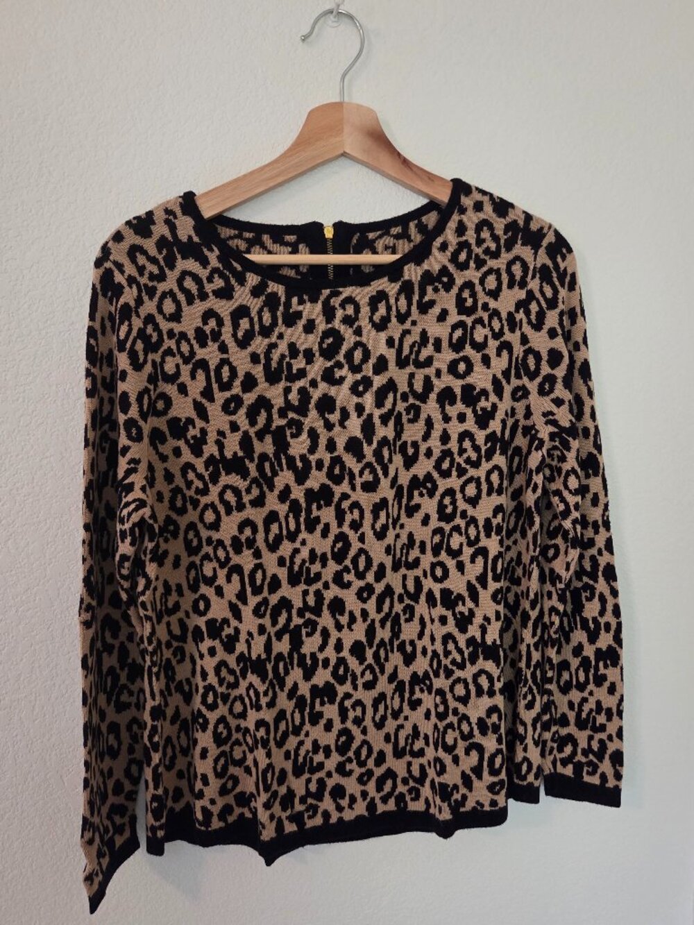 Chico's Leopard Print Sweater